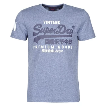 image of Superdry VL NS TEE mens T shirt in Blue - Sizes XXL,S,M,L