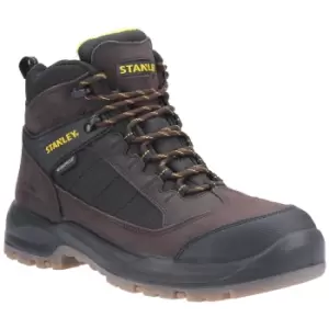 Image of Stanley Mens Berkeley Full Lace Up Leather Safety Boot (9 UK) (Brown)