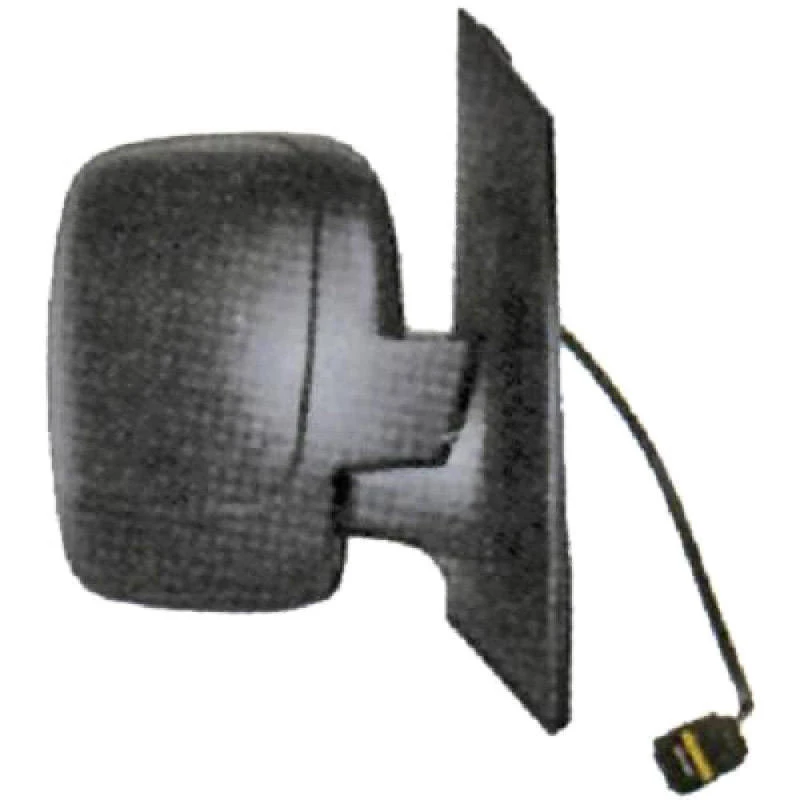 Image of DIEDERICHS 3497624 Wing mirror Right, black, Complete Mirror, Grained Outside Mirror (50)