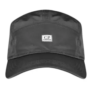 Image of CP Company Chrome Logo Cap - Black