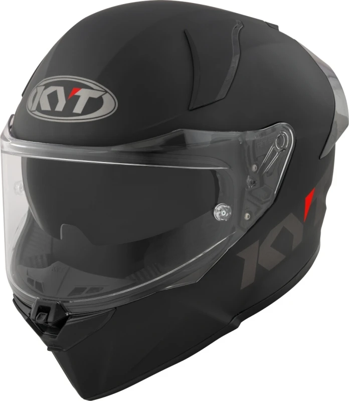 Image of KYT R2R Plain Helmet, black, Size S for Men
