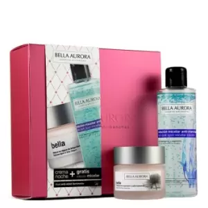 image of Bella Aurora Bella Night Ritual Cream 50ml + Micellar Solution 200ml