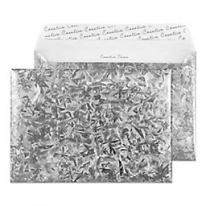 Image of Creative Holographic Coloured Envelopes C5 Peel & Seal 162 x 229mm Plain 140 gsm Galvanised Steel Pack of 100