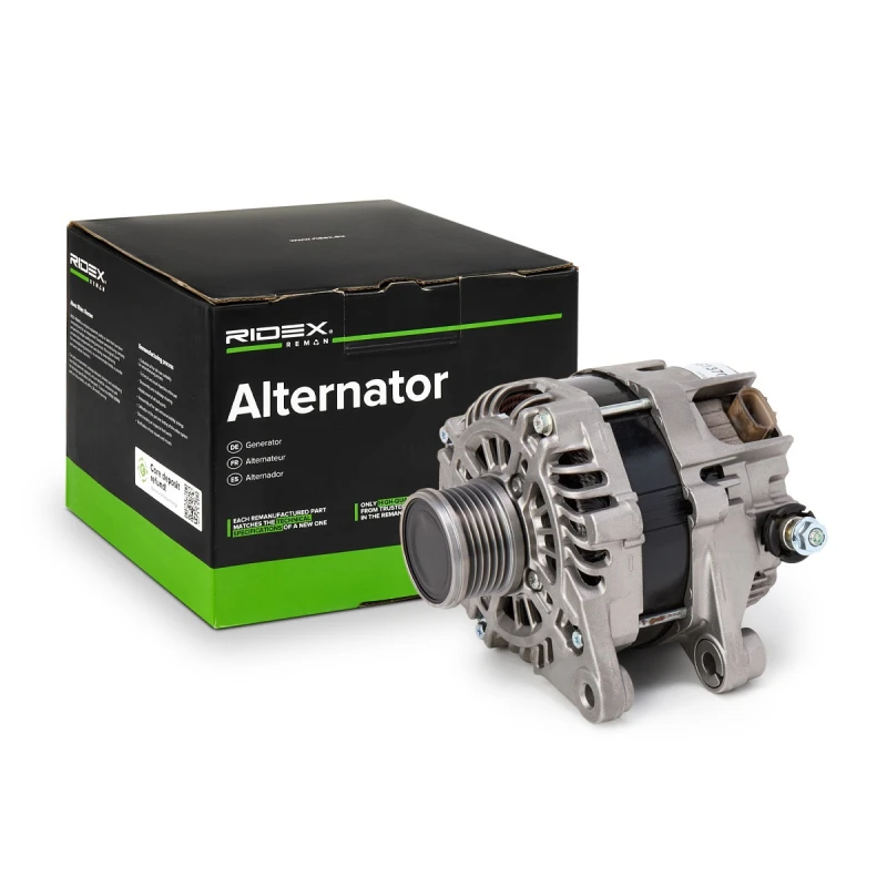 Image of RIDEX REMAN 4G1370R Generator Alternator Charging Current: 150A, Voltage: 12V, with integrated regulator Alternator (4)