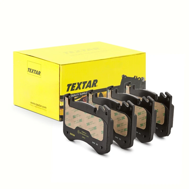 Image of TEXTAR 2685601 Brake pad set prepared for wear warning indicator Brake Pad Set,disc brake (402)