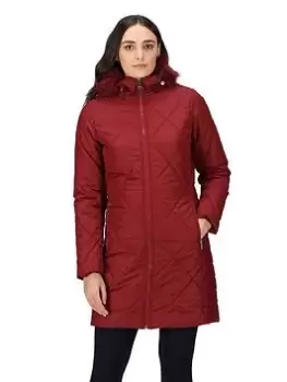 Image of Regatta Fritha Quilted Jacket II - Red, Size 10, Women