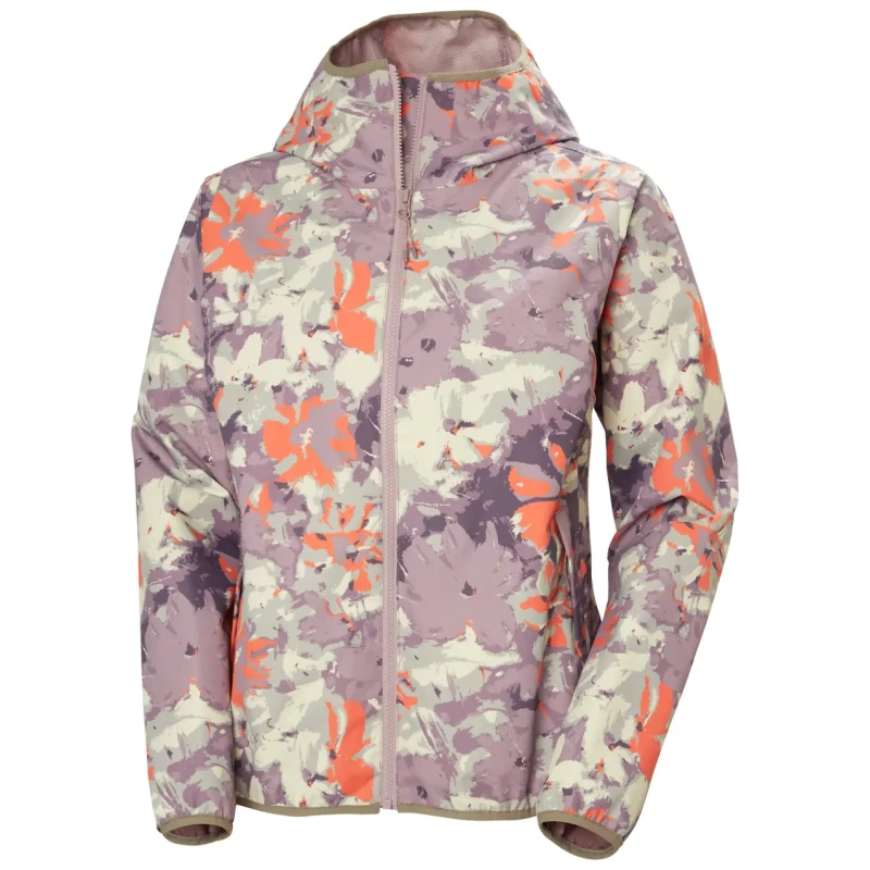 Image of Helly Hansen Womens waterproof jacket Helly Hansen Graphic Violet Female L