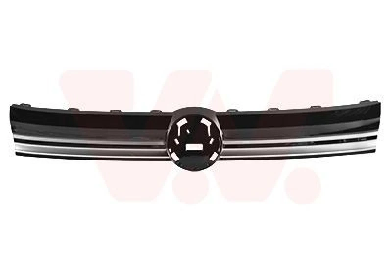 Image of VAN WEZEL Radiator Grille VAN WEZEL 5707518