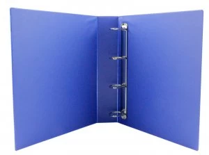 Image of Q Connect Pres Binder 4dring 40mm Blue