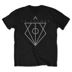 Image of In Flames - Jester head Unisex Large T-Shirt - Black