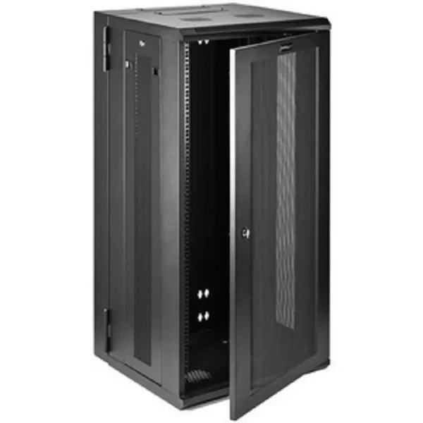 image of StarTech.com 26U 19" Wall Mount Network Cabinet - 16" Deep Hinged Locking IT Network Switch Depth Enclosure