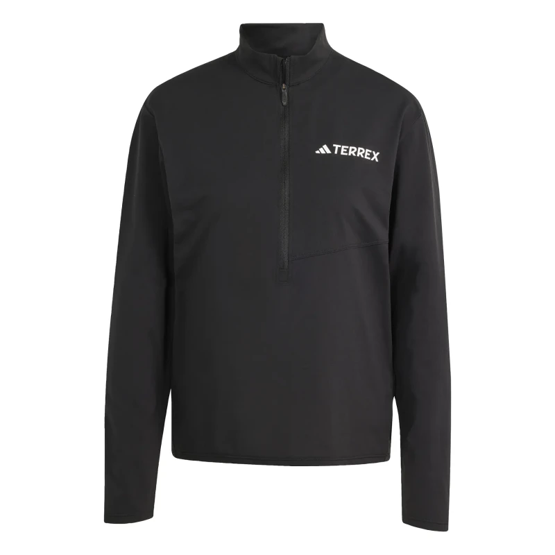 Image of Womens long sleeve half-zip top adidas Terrex Multi Climacool Noir Female 2XL