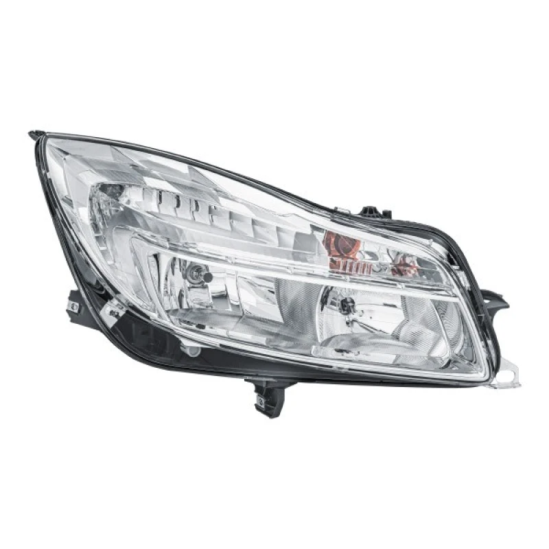 Image of HELLA 1EJ 009 630-321 Headlights H1, Right, with motor for headlamp levelling, Halogen Headlight (259)