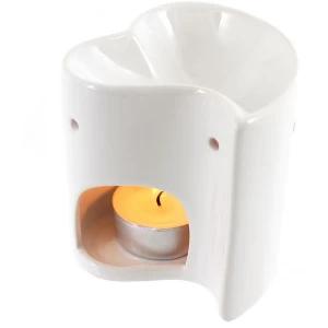 Image of White Heart Oil Burner