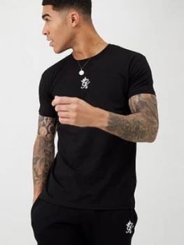 image of Gym King Origin T-Shirt - Black, Size S, Men