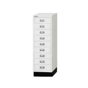 Image of Bisley 9 Drawer Multidrawer Chalk, Chalk