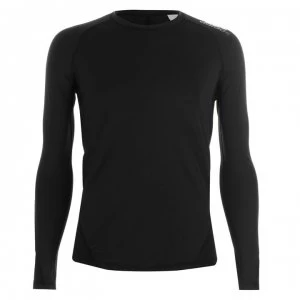 image of adidas Mens Alphaskin Long Sleeve T-Shirt - Black