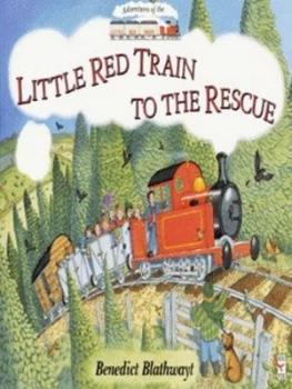 Image of Little Red Train to the Rescue by Benedict Blathwayt Book