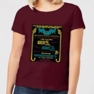 Image of Fantastic Beasts Les Plus Grand Des Cirques Womens T-Shirt - Burgundy - L