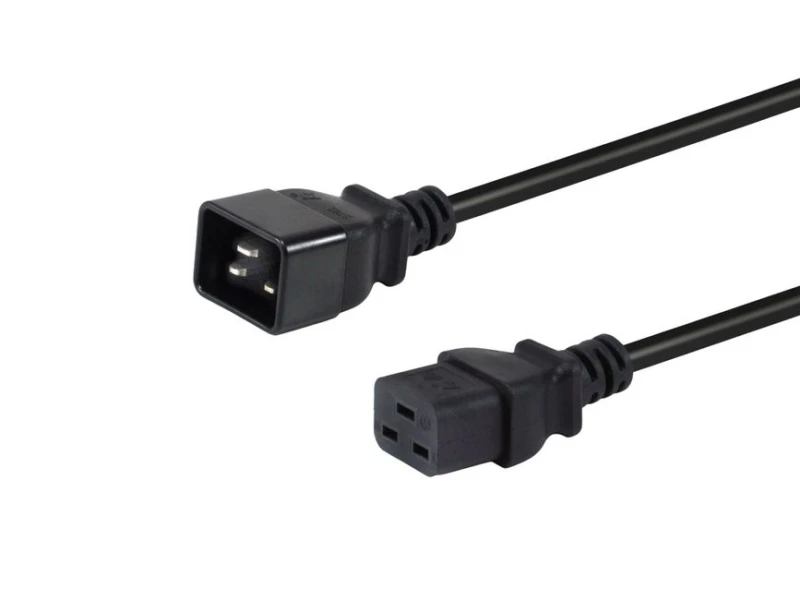 Image of Equip 112130 power cable Black 1.8 m IEC C20 IEC C19