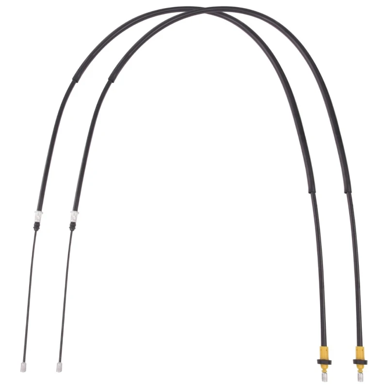 Image of RIDEX 124C1144 Brake Cable Right Rear, 1425mm Cable,parking brake (124)