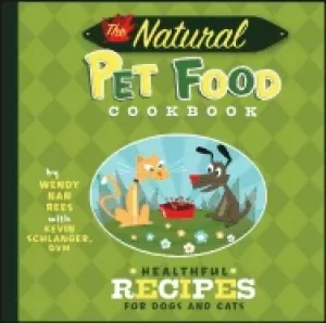 Image of natural pet food cookbook healthful recipes for dogs and cats