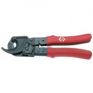 image of C.K Tools Heavy Duty 190mm Ratchet Cable Cutter up to 32mm Cable