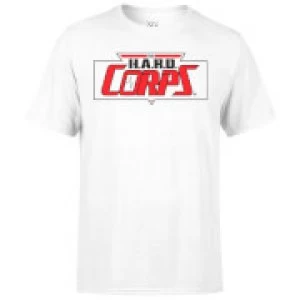 Image of Valiant Comics Classic Hard Corps Logo T-Shirt - L - White
