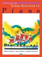 Image of alfreds basic piano library technic bk 1a