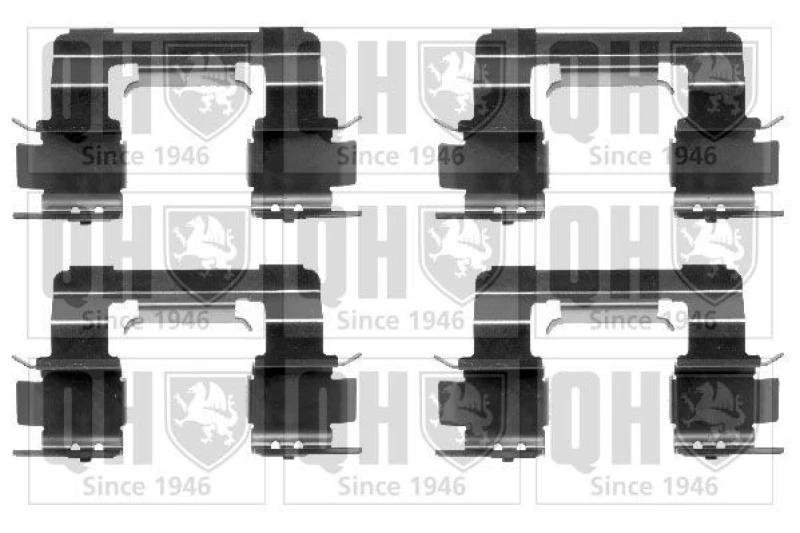 Image of QUINTON HAZELL Brake pad fitting kit QUINTON HAZELL BFK921