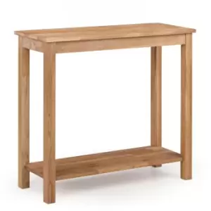 image of Julian Bowen Coxmoor Console Table 90Cm Oak