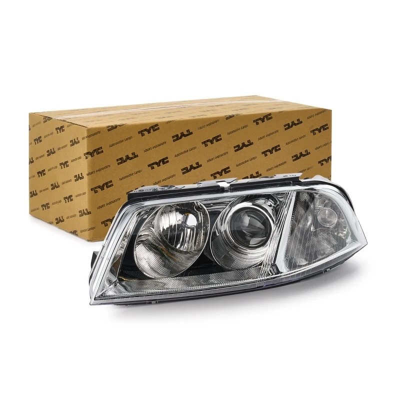 Image of TYC 20-6244-25-2 Headlights H7/H7, with electric motor, Left Headlight (259)