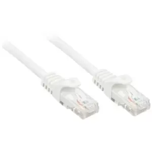 image of LINDY 48207 RJ45 Network cable, patch cable CAT 6 U/UTP 10.00 m White