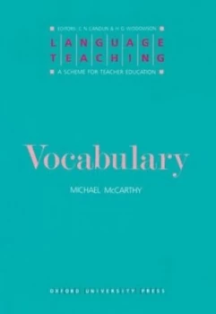 Image of Vocabulary by Michael Mccarthy Book