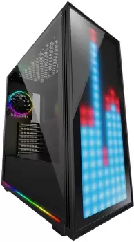 Image of GameMax Lumina Mid Tower Gaming Case - Black USB 3.0