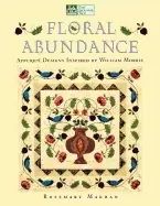 Image of floral abundance applique designs inspired by william morris makhan rosemar