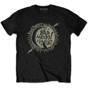 Image of John Fogerty - Bad Moon Wolf Unisex Small T-Shirt - Black