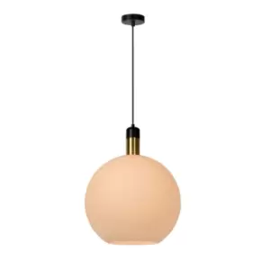 image of Julius Vintage Pendant Light - Ø40cm - 1xE27 - Opal