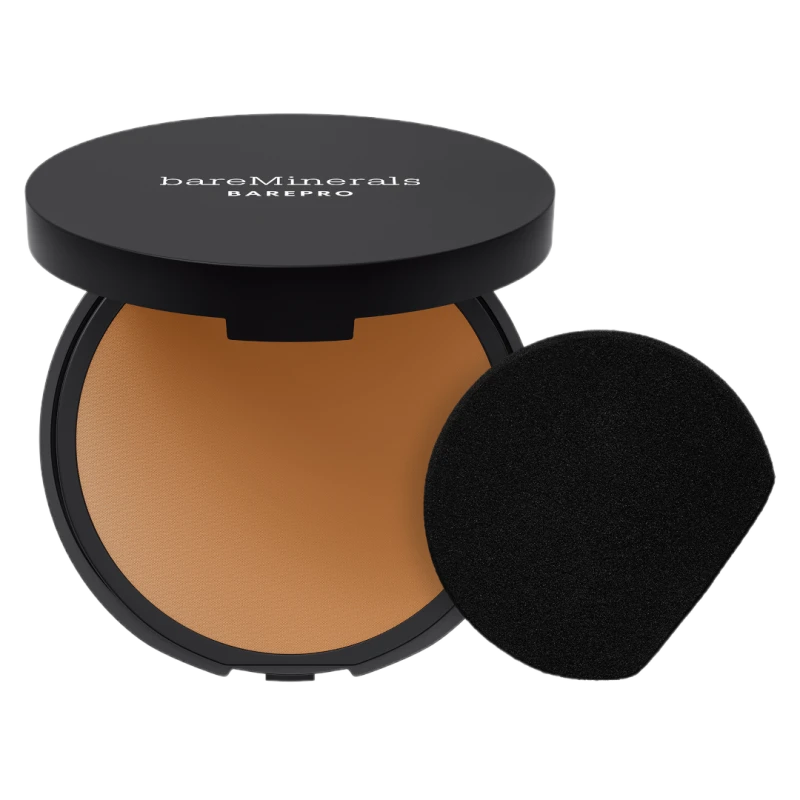 Image of bareMinerals BAREPRO 24HR Skin-Perfecting Powder Foundation 8g Deep 50 Neutral