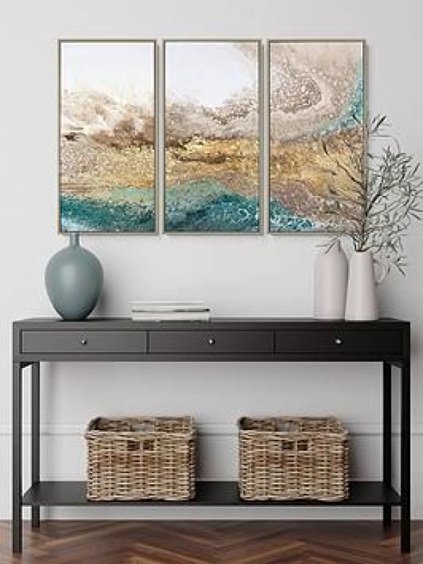 Image of Set of 3 Serene Framed Prints