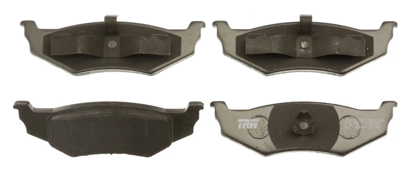 Image of TRW GDB4119 Brake pad set not prepared for wear warning indicator Brake Pad Set,disc brake (402)