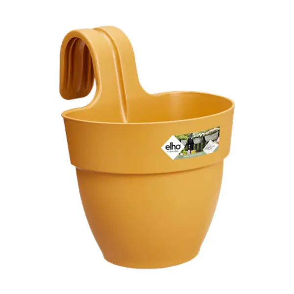 Image of Elho Vibia Campana Easy Hanger Small - Honey Yellow