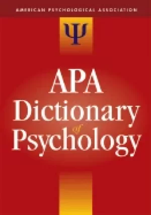 Image of apa dictionary of psychology