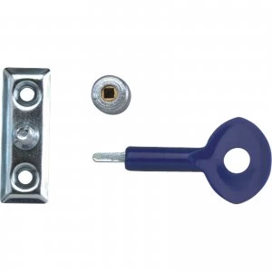 Image of Yale P111 Window Staylocks Chrome Pack of 2