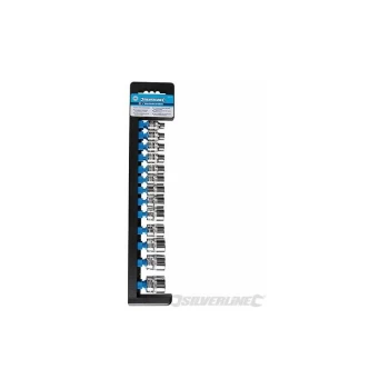 Image of Socket Set 3/8' Drive 6pt Metric 13pce -