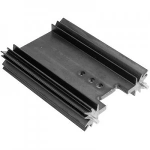 image of Fin heat sink 7 CW L x W x H 38.1 x 45 x 11.94mm TO 220 TOP 3 SOT 32