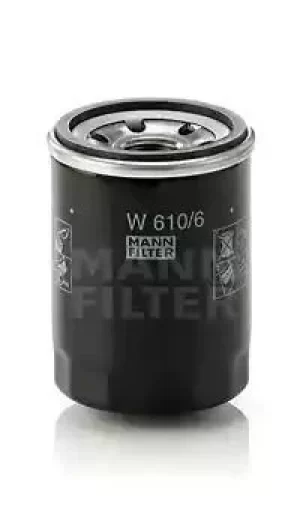 image of Oil Filter W610/6 By Mann