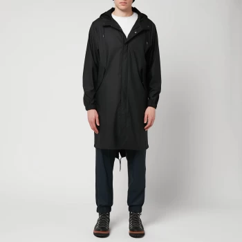 Image of Rains Fishtail Parka - Black - M
