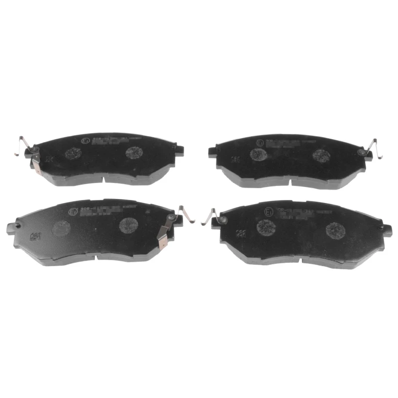 Image of FEBI BILSTEIN 170268 Brake pad set Front Axle, with acoustic wear warning Brake Pad Set,disc brake (402)