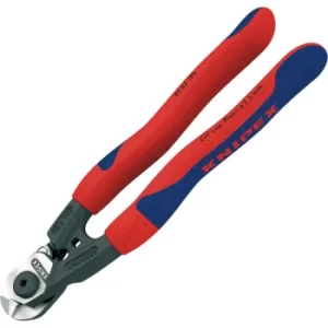 Image of Knipex 95 62 190 Wire Rope Shears Forged 190mm